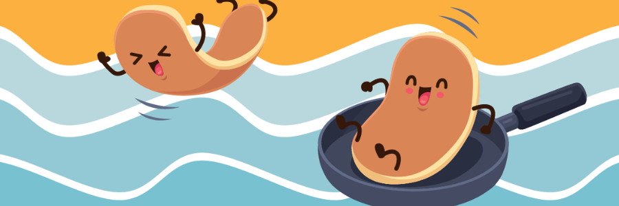 pancakes at the pool